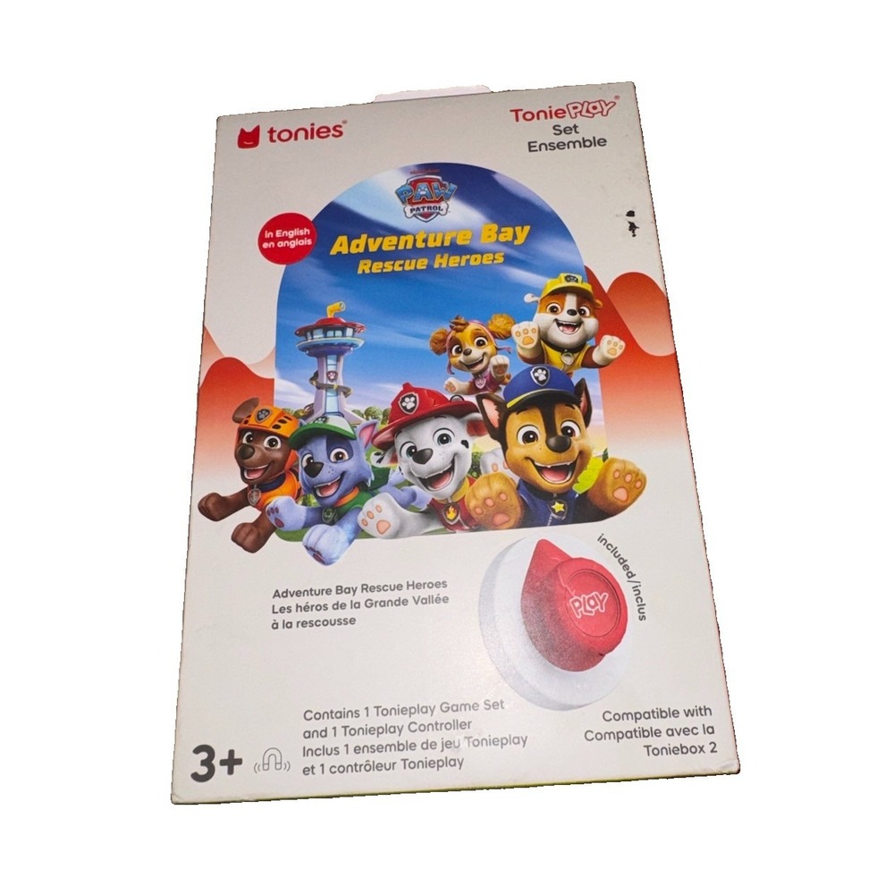 Tonies PAW Patrol: Adventure Bay Rescue Heroes Tonieplay Story Game + Controller